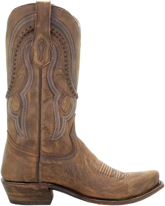 Corral Mens Cowhide Leather Cowboy Boots