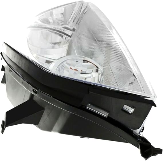 Headlight Left Clear Lens for Ford Focus 2005-2007 | without Bulbs, OE# 7S4Z13008F 9589632 FO2502210, Direct Fit