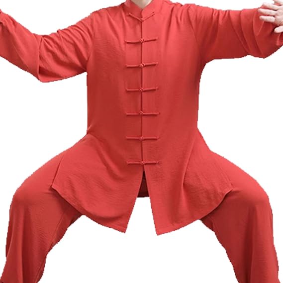 Tai Chi Clothing Unisex Martial Arts Clothing Kung Fu Costume for Man and Woman(Medium)