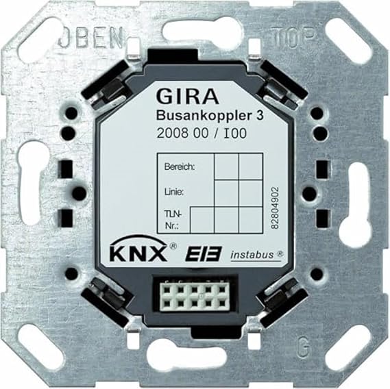 Gira 200800 EIB Bus Coupling Unit 3 KNX Application Module [Energy Class B]