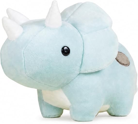 Bellzi Triceratops Cute Stuffed Animal Plush Toy - Adorable Soft Dinosaur Toy Plushies and Gifts - Perfect Present for Kids, Babies, Toddlers - Seri