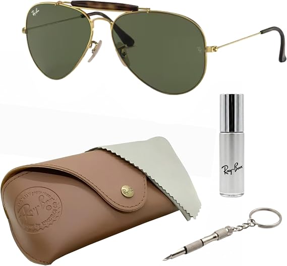 Ray-Ban RB3029 OUTDOORSMAN HAVANA COLLECTION Sunglasses w/Official Kit