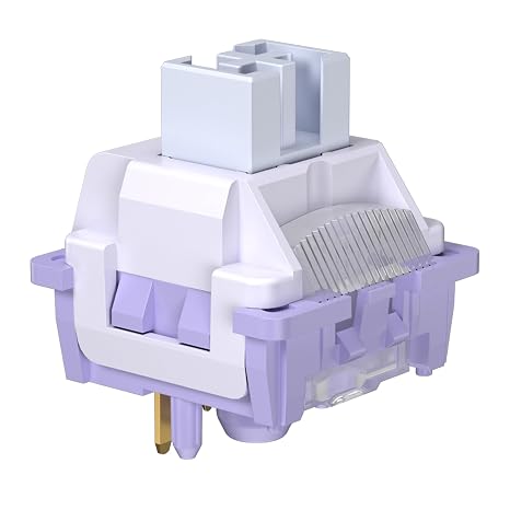 Aula Leobog Lavender Linear Mechanical Switch 100 Pieces