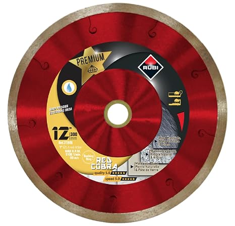 Rubi Tools 12" Red Cobra Premium Diamond Blade