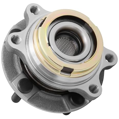 HA590125 - Front Wheel Hub Bearing Assembly Compatible with [Infiniti] EX35, FX35, FX45, FX50, G25, G35, G37, M35, M37, M45, M56, Q50, Q70, QX50, QX70 [AWD ONLY]