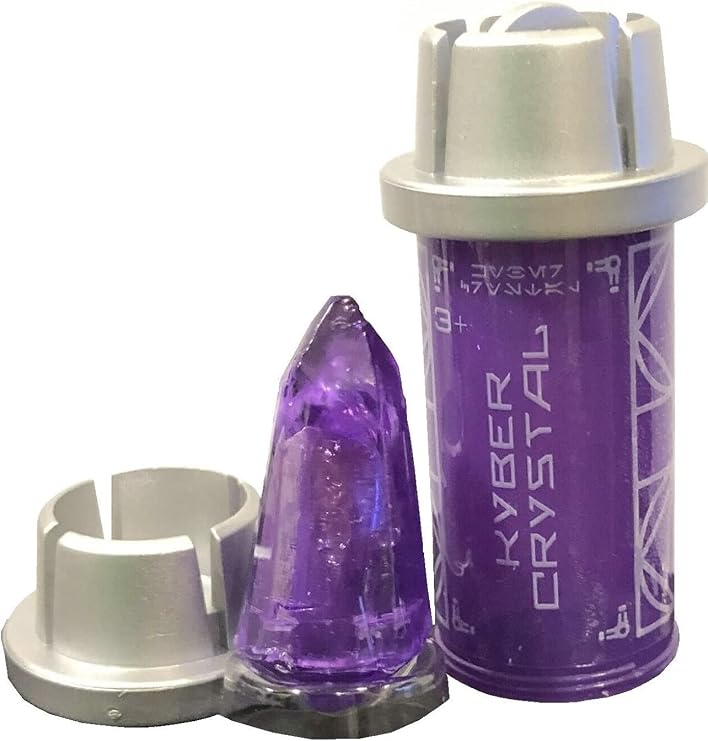 Galaxy's Edge Star Wars Kyber Crystal (Violet) Mace Windu 1 Voice