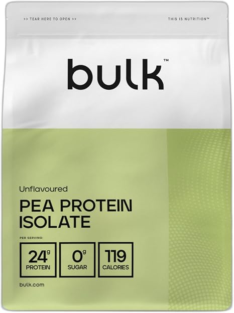 Bulk Pea Protein Isolate Powder 500 g Vegan Protein Powder