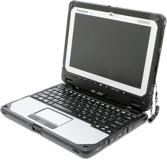 Toughbook Panasonic 2-in-1 CF-20 Win 10 Pro, Intel i5, 256GB SSD, 8GB RAM, Bridge Battery CF-20G0205VM