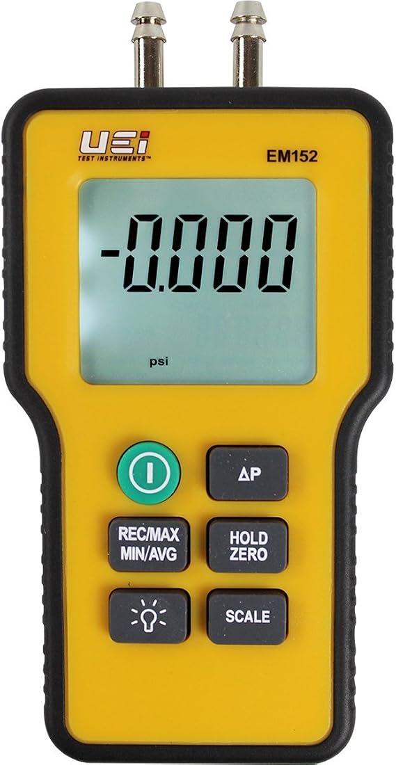 UEi Test Instruments EM152 Dual Differential Digital Manometer