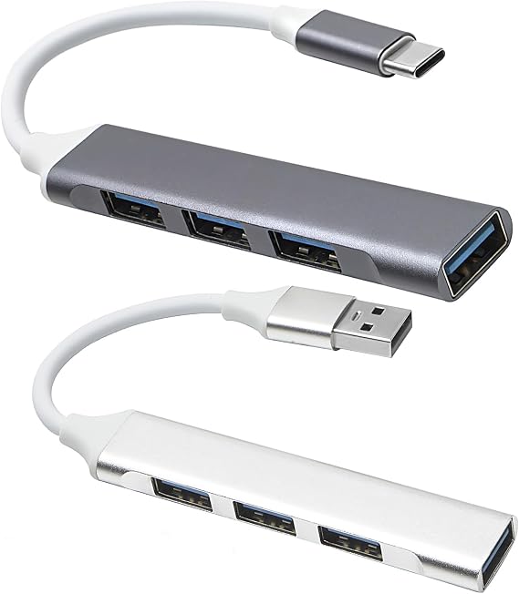 USB Hub, USB C to USB Hub, 4 Ports USB 3.0 Adapter