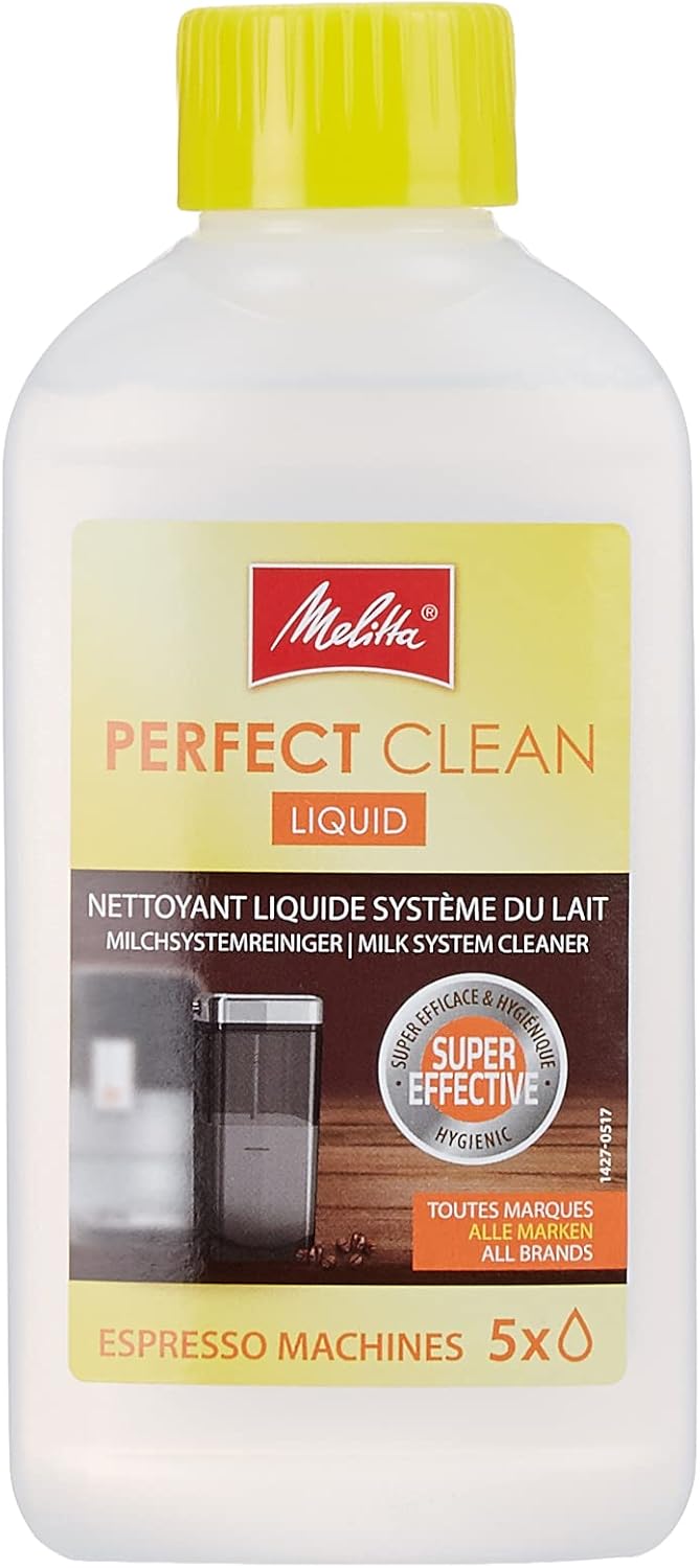 Melitta Perfect Clean Milchsystem Coffee Machine Cleaner, 250 ML