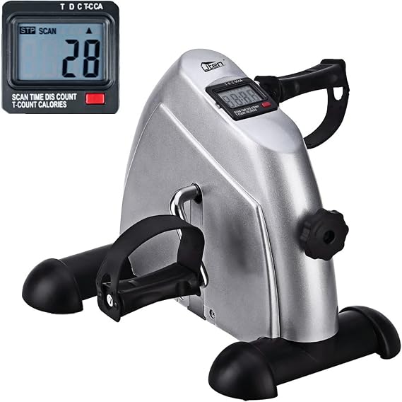 Mini Exercise Bike, Uten Under Desk Bike Pedal Exerciser, Peddler Exerciser