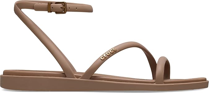 Crocs Women's Miami Ankle Strap Sandals Flat Sandals