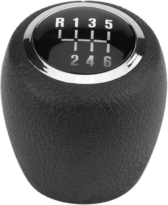 Acouto Gear Shift Knob 6 Speed Car Gear Shift Lever Knob Head Manual Shift Knob Fit for Cruze 2008-2011