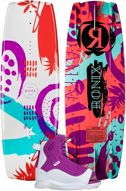 Ronix August Wakeboard, 120 cm w/August Boots, 2-6