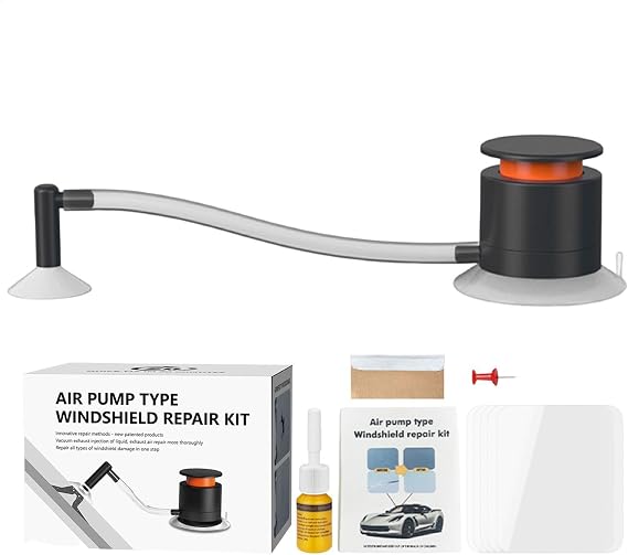 crack repair windshield repair kit car glass repair kit auto glass nano repair fluid air pump car window nano glass fluid chip crack quick fix