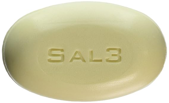 SAL3 Salicylic Acid Sulfur Soap Bar - Special Wash:Acne, Dandruff, Smelly Scalp and Body,Tinea Versicolor, Oily Skin, Itch, Anti-fungal