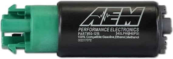 AEM 50-1215 340LPH High Flow In-Tank Fuel Pump, E85 Compatible, 65mm
