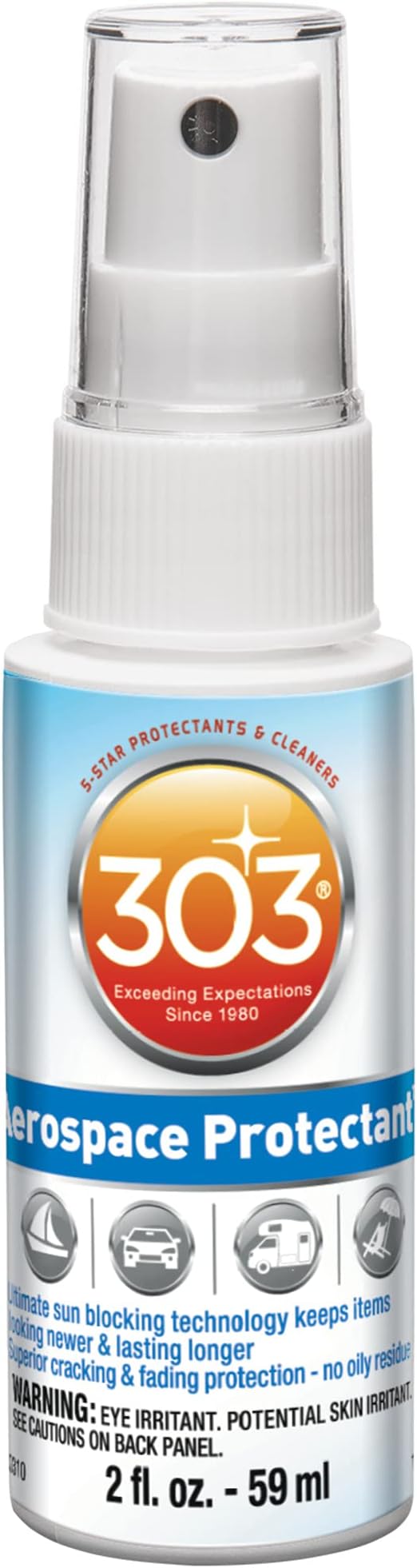 303 Aerospace Protectant for Vinyl, Plastic & Rubber, 2 oz