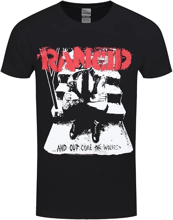 Grindstore Rancid Wolves Men's Black T-Shirt