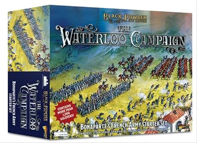 Warlord Black Powder Epic Battles Waterloo: Bonapartes French Army War Game - Role Playing Strategy Board Games for Adults, Table Top 19th Century Strategic Wargaming Kit - Tabletop Military History
