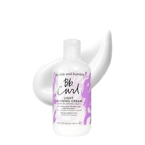 Bumble and bumble. Curl Defining Styling Cream | Moisture and Definition | Fine to Medium Curly, Wavy Hair | Anti Frizz | Hold and Shine | With Jojoba Avocado + Coconut Oils