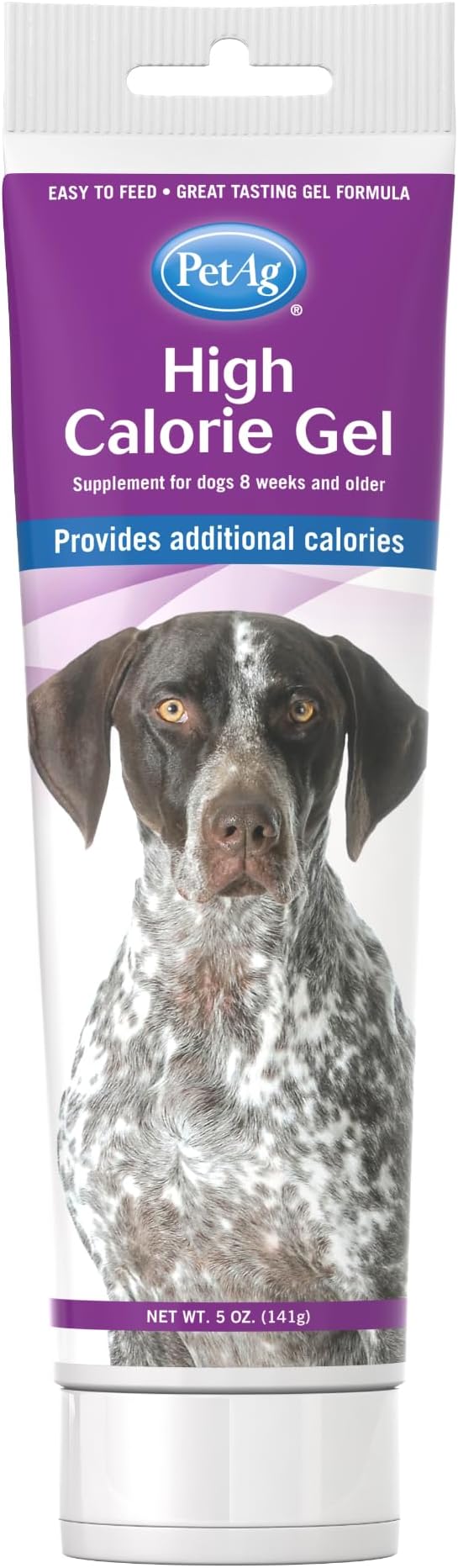 PetAg High Calorie Gel Supplement for Dogs - 5 oz - Chicken Flavor - Provides Extra Calories for Dogs 8 Weeks and Older - Easy to Digest