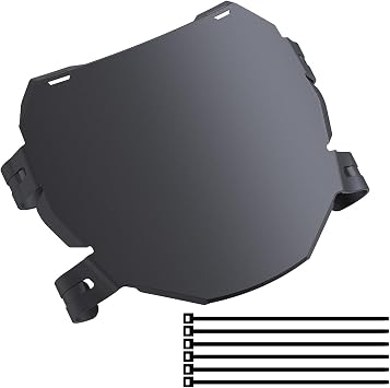 Downhill Electric Bike Number Plate for Q20, S1/S2/Y1/RX, X1S/X/X2,MX3/MX4/MX5, ,Pro SS/SR/S, Universal Downhill Racing and E-Bikes, Durable Protective Plate