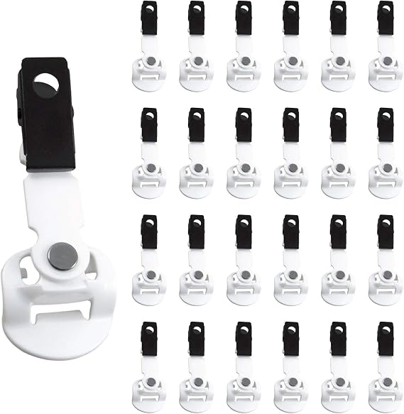 Artisan Power White Universal Clip for Vocera B3000 (25 Pack) | Vocera Communications Badge B3000 | Matches Vocera Part Number 230-01985