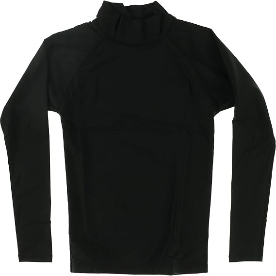 BLOCK SURF Rash Guard/Long Sleeve Size: X-Large Black