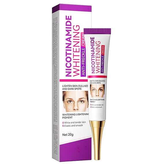 Dark Spot Remover for Face,Nicotinamide Whitening Anti-Freckle Cream,Skin Dullness Lightening Body Cream,Visible Results in 28 Days,Smooth Melasma,Hyperpigmentation Age Dark Spot Corrector,0.7 oz