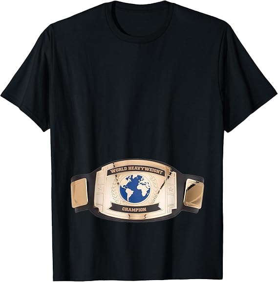 World Heavyweight Champion Belt T-Shirt