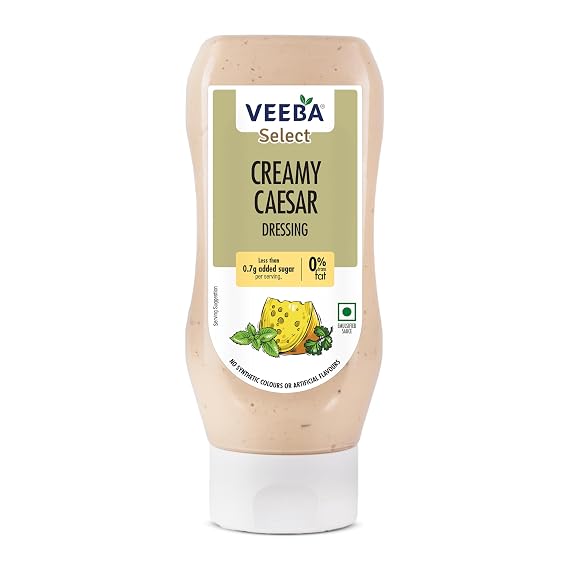 Veeba Salad Dressings Caesar 77% Fat Free, 300g