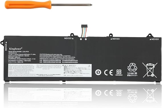 L20M4PD3 L20L4PD3 Laptop Battery for Lenovo ThinkBook 16p Gen 2 Gen 3 20YM 21EK SB11C04260 5B11C04256 SB11C04262 5B11C04261 15.36V 71.0Wh