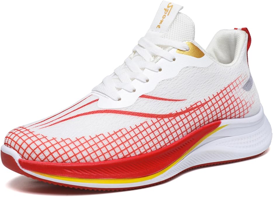 Men's Athletic Running Shoes Lightweight Mesh Walking Shoes Workout Trail Sneakers Outdoor Jogging Shoes for Men
