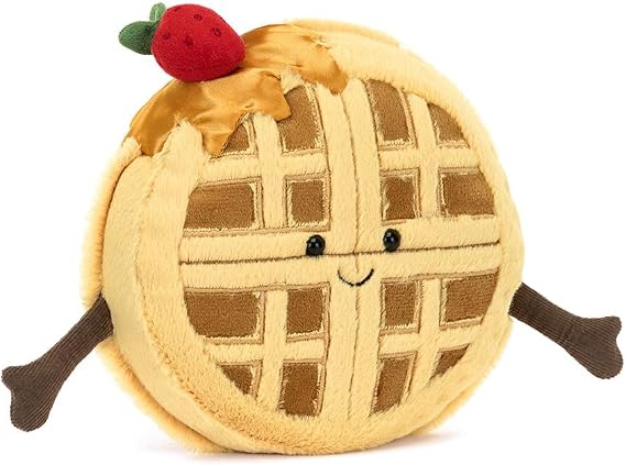 Jellycat Amuseables Rene Waffle Food Plush