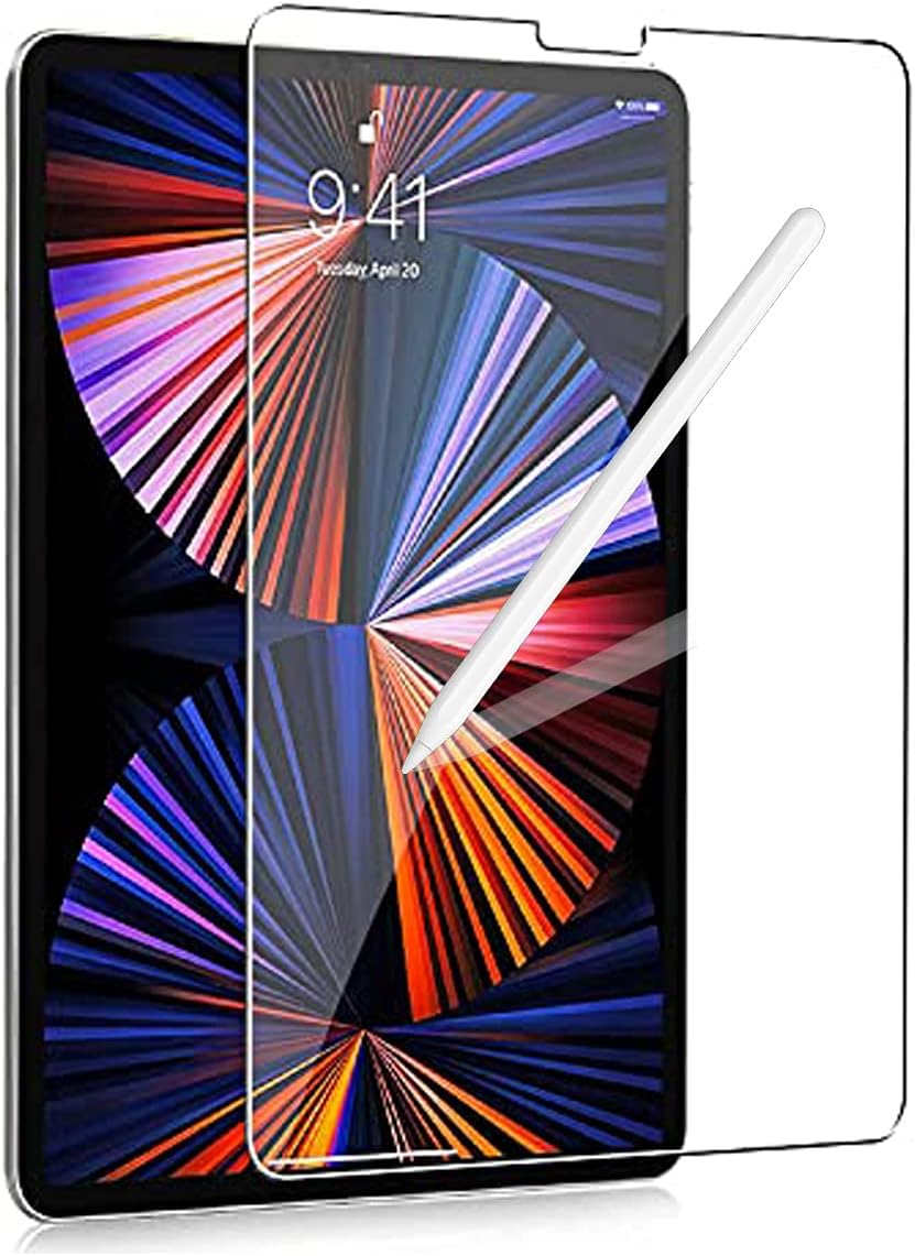 Microcase iPad Pro 12.9 2021 Paper Like Pencil Destekli Kağıt Hissi Veren MAT Ekran Koruyucu