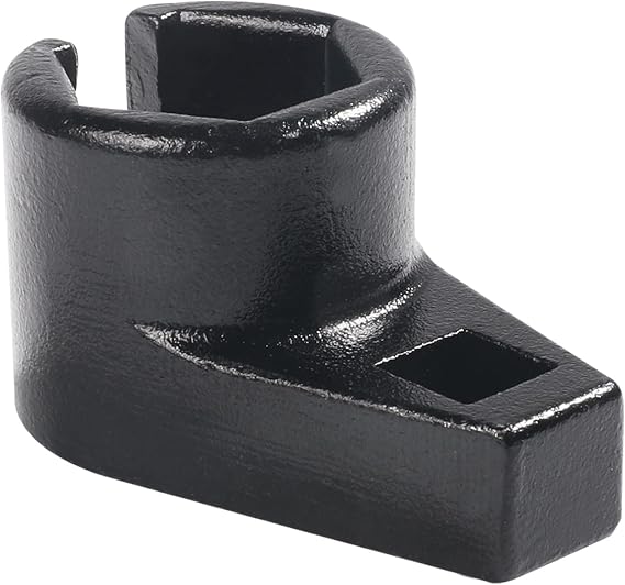 YAKEFLY 3/8-Inch Drive by 7/8-Inch Offset Oxygen Sensor Socket,Universal Low Profile Offset Oxygen Sensor Socket 7/8" (22mm),Wire Gate Accesses Sensor from Side, Preventing Damage to Wires