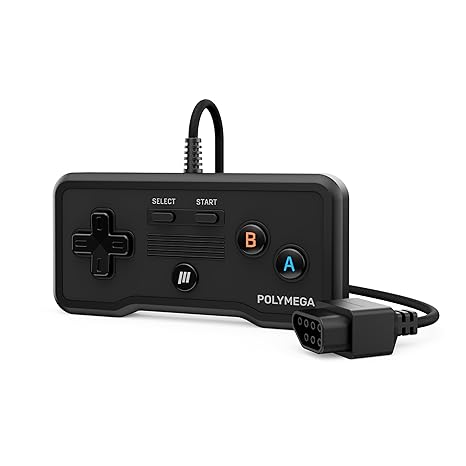 Polymega Power Retro Controller (RC01) - Wired Connection For NES Style Controller Ports