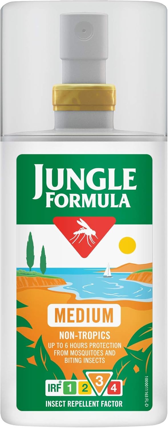 Jungle Formula Medium Protect Insect Repellent 90ml Spray Bottle
