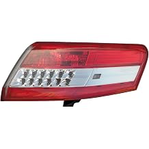 Silscvtt Passenger Side Outer Tail Light Replacement for Toyota Camry 2010 2011 Tail Lamp Right Side 8155006340 TO2805106