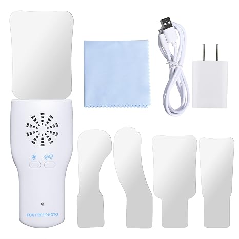 Dental Photography Mirrors Fog Free - Pofessional Dental Occlusal Mouth Mirror Anti-sctraching Surface Intraoral Mirrors with Handle