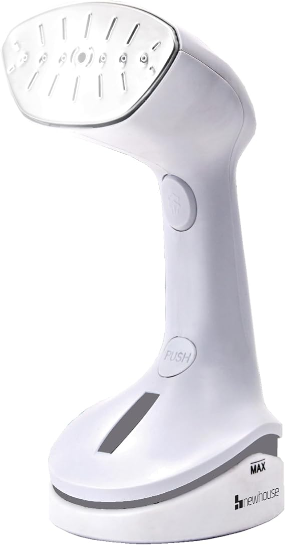 Newhouse 110-120V 1000-Watt Handheld Garment Steamer NHHS-001, Handheld Steam Cleaner for Clothes, Portable Steamer with Compact Design, ETL Certified for Hospitality and Residential Use