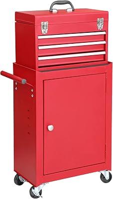 Torin APTB134R Tool Box, Red, Large