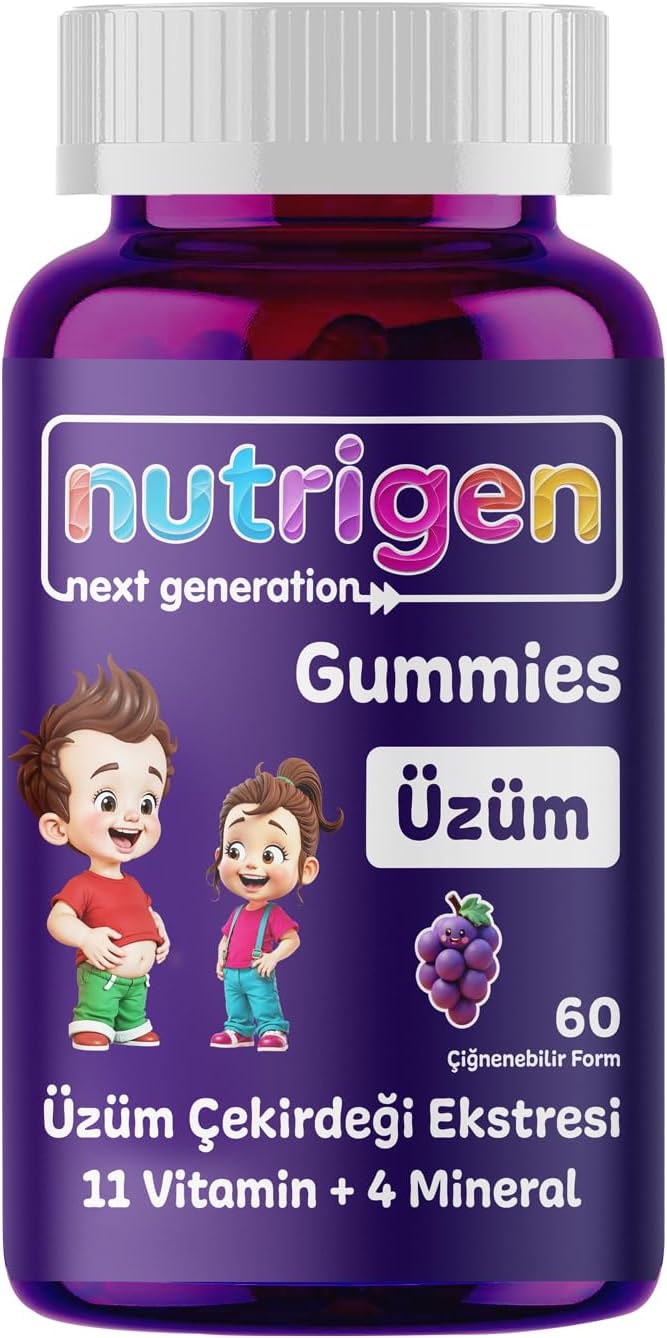 Nutrition Next Generation Gummies Grape Seed Extract 60 Chewable Forms