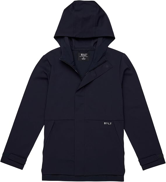 BYLT Mens Lightweight Zip Up Hoodie - Full Zip Hoodies For Men - Athletic Wear Sweatshirt Jacket