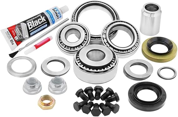 Master Differential Rebuild Kits, Compatible with 1996-2009 Toyota 4Runner, 2007-2009 Toyota FJ Cruiser, 2003-2009 Lexus GX470, 2000-2006 Toyota Tundra 4WD, 1993-1998 Toyota T100 4WD, TACLOC-SPC