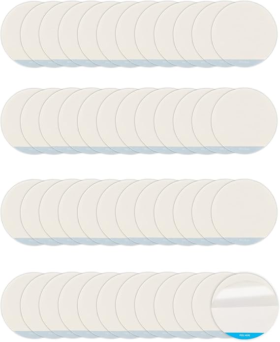 48 Pcs Refill Glue Boards 3.4" Sticky Pads Compatible with DynaTrap DT152 and Katchy Duo Indoor Fly Trap Bug Catcher Insect Mosquito Zapper Lamp