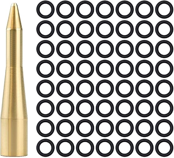 Dart Accessory: O-Ring Applicator Tool + 200 Pcs 2BA Rubber O-Rings Dart Washers