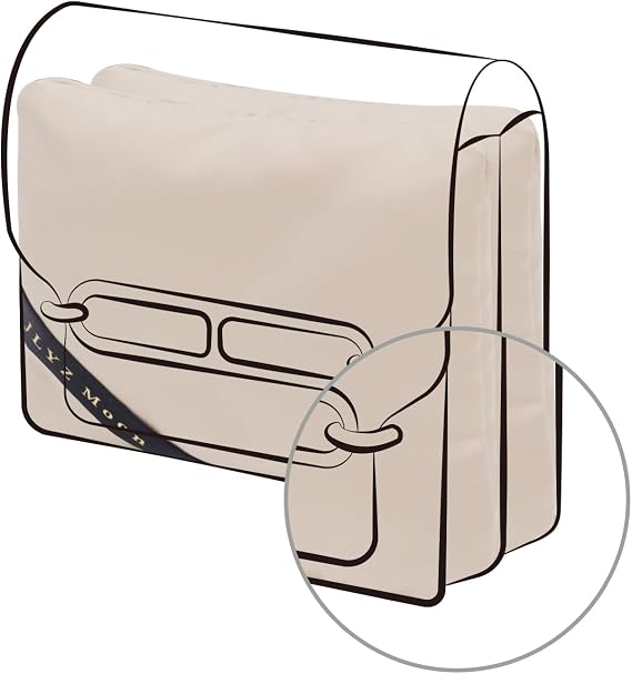 Fits for Roulis Bag Pillow Insert For Hermes(18,Champagne) | Premium Silk,High Density Down Cotton,Bag Shaper,Smooth Touch,Maintain Shape,Weightlight,Resists Compression,memory foam